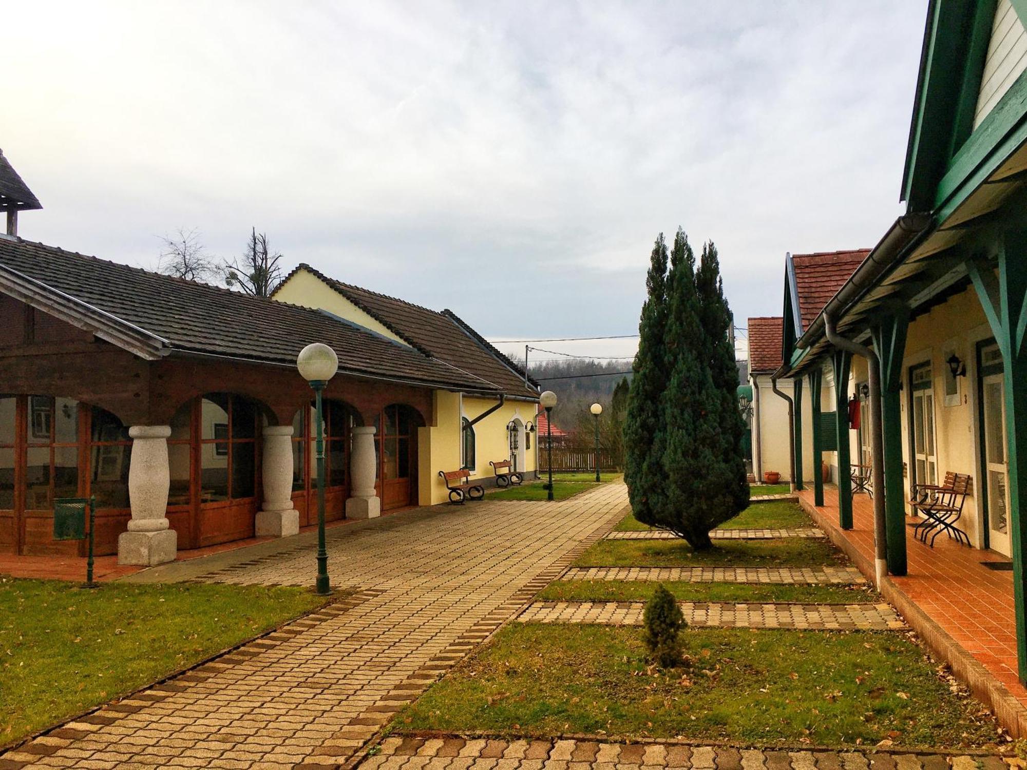 Отель Ginti Panzio, Orseg Magyarszombatfa Экстерьер фото